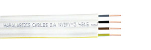 Καλώδιο Δύσκαμπτο NYIFY-J (ΠΛΑΚΕ) 4G1,5mm²